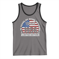 70th Birthday Tank Top Vintage 1956 70 Year Old Birthday American Flag