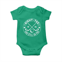 80th Birthday Golf Baby Onesie Vintage 1946 Eight Tee And Still On Par Golf Lover Gift