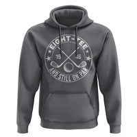 80th Birthday Golf Hoodie Vintage 1946 Eight Tee And Still On Par Golf Lover Gift