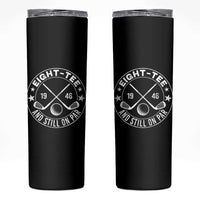 80th Birthday Golf Skinny Tumbler Vintage 1946 Eight Tee And Still On Par Golf Lover Gift