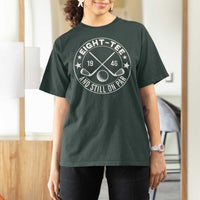 80th Birthday Golf T Shirt For Women Vintage 1946 Eight Tee And Still On Par Golf Lover Gift