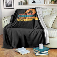 Vintage 1946 Limited Edition Throw Blanket Retro Sunset 80th Birthday 80 Year Old Gifts