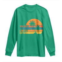 Vintage 1946 Limited Edition Long Sleeve Shirt Retro Sunset 80th Birthday 80 Year Old Gifts
