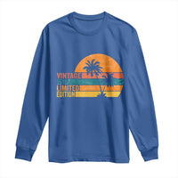 Vintage 1946 Limited Edition Long Sleeve Shirt Retro Sunset 80th Birthday 80 Year Old Gifts