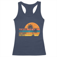 Vintage 1946 Limited Edition Racerback Tank Top Retro Sunset 80th Birthday 80 Year Old Gifts