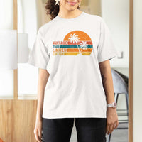 Vintage 1946 Limited Edition T Shirt For Women Retro Sunset 80th Birthday 80 Year Old Gifts