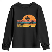 Vintage 1946 Limited Edition Youth Sweatshirt Retro Sunset 80th Birthday 80 Year Old Gifts