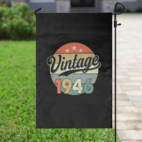Vintage 1946 Garden Flag 80 Year Old 80th Birthday Gifts