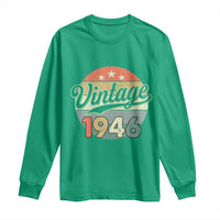 Vintage 1946 Long Sleeve Shirt 80 Year Old 80th Birthday Gifts