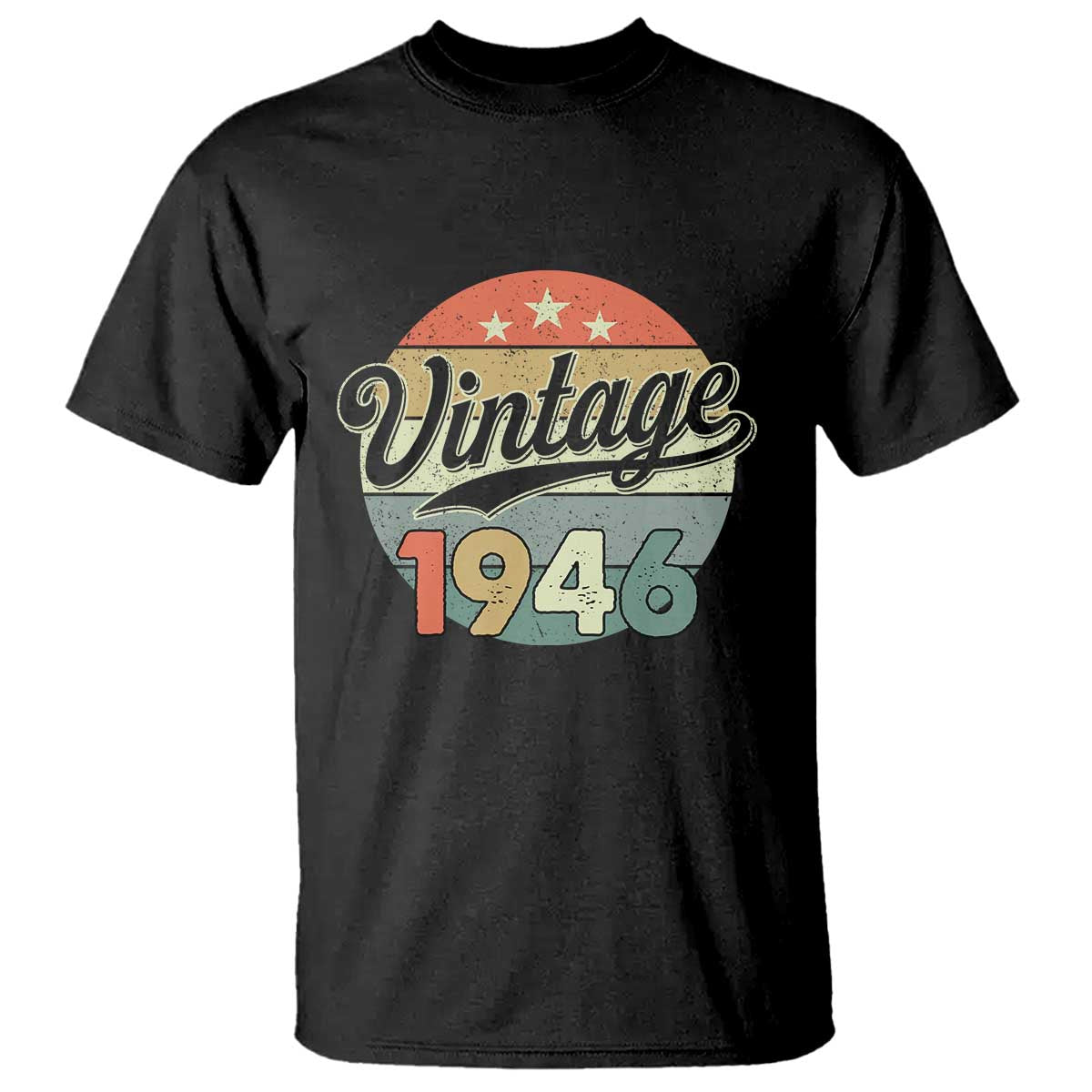 Vintage 1946 T Shirt 80 Year Old 80th Birthday Gifts