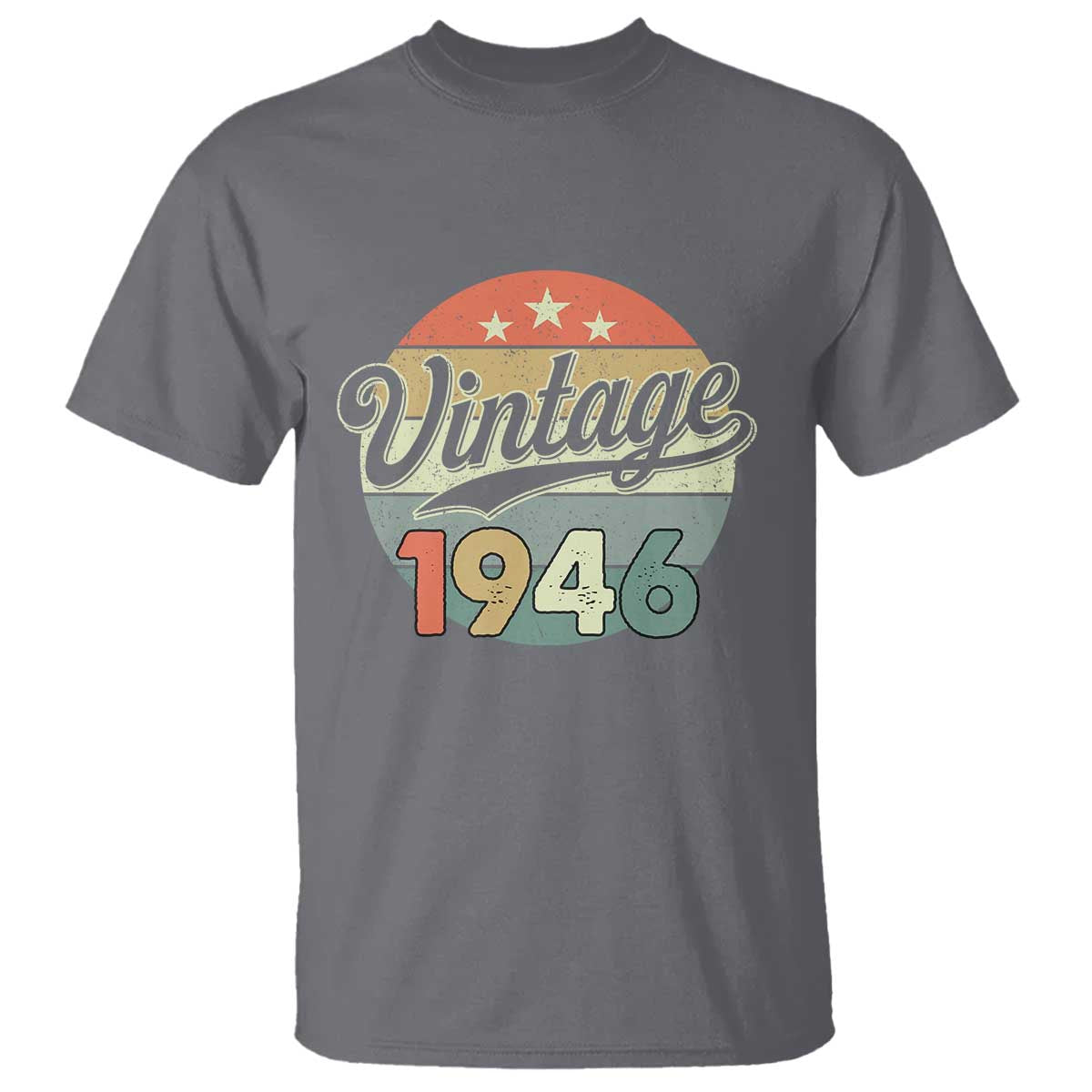 Vintage 1946 T Shirt 80 Year Old 80th Birthday Gifts