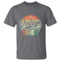 Vintage 1946 T Shirt 80 Year Old 80th Birthday Gifts