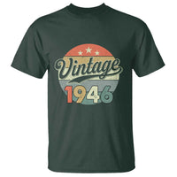 Vintage 1946 T Shirt 80 Year Old 80th Birthday Gifts