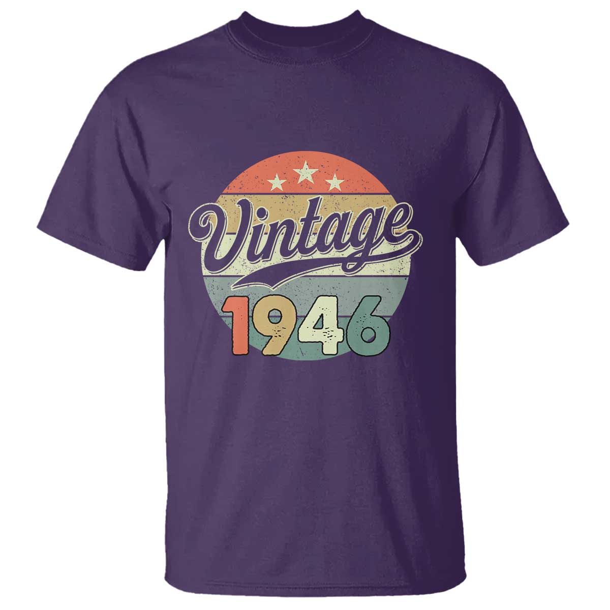 Vintage 1946 T Shirt 80 Year Old 80th Birthday Gifts