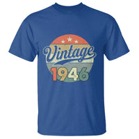 Vintage 1946 T Shirt 80 Year Old 80th Birthday Gifts