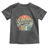 Vintage 1946 Toddler T Shirt 80 Year Old 80th Birthday Gifts