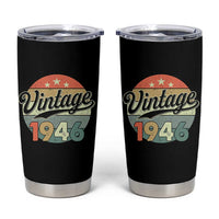 Vintage 1946 Tumbler Cup 80 Year Old 80th Birthday Gifts