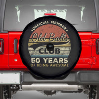 Funny 50th Birthday Spare Tire Cover Retro Old Balls Club 50 Years Of Awesome Gag Gift