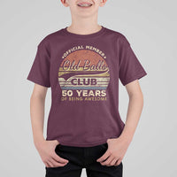 Funny 50th Birthday T Shirt For Kid Retro Old Balls Club 50 Years Of Awesome Gag Gift