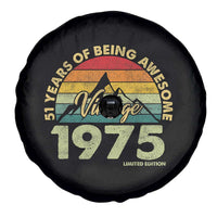 51th Birthday Spare Tire Cover Vintage 1975 Limited Edition 51 Years Old Gift