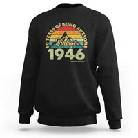 80th Birthday Sweatshirt Vintage 1946 Limited Edition 80 Year Old Gift