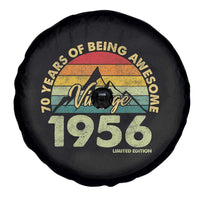70th Birthday Spare Tire Cover Vintage 1956 Limited Edition 70 Year Old Gift