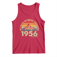 70th Birthday Tank Top Vintage 1956 Limited Edition 70 Year Old Gift