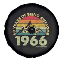 60th Birthday Spare Tire Cover Vintage 1966 Limited Edition 60 Year Old Gift