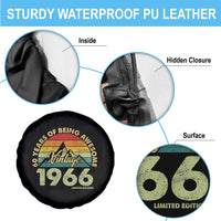 60th Birthday Spare Tire Cover Vintage 1966 Limited Edition 60 Year Old Gift