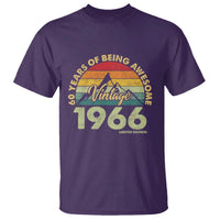 60th Birthday T Shirt Vintage 1966 Limited Edition 60 Year Old Gift