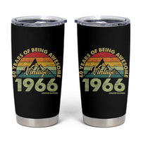 60th Birthday Tumbler Cup Vintage 1966 Limited Edition 60 Year Old Gift