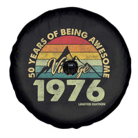 50th Birthday Spare Tire Cover Vintage 1976 Limited Edition 50 Year Old Gift