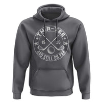 30th Birthday Golf Hoodie Vintage 1996 Thir Tee And Still On Par Golf Lover Gift