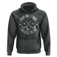 30th Birthday Golf Hoodie Vintage 1996 Thir Tee And Still On Par Golf Lover Gift