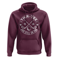 30th Birthday Golf Hoodie Vintage 1996 Thir Tee And Still On Par Golf Lover Gift