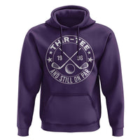 30th Birthday Golf Hoodie Vintage 1996 Thir Tee And Still On Par Golf Lover Gift