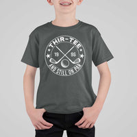 30th Birthday Golf T Shirt For Kid Vintage 1996 Thir Tee And Still On Par Golf Lover Gift
