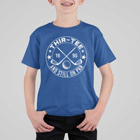 30th Birthday Golf T Shirt For Kid Vintage 1996 Thir Tee And Still On Par Golf Lover Gift