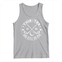 30th Birthday Golf Tank Top Vintage 1996 Thir Tee And Still On Par Golf Lover Gift