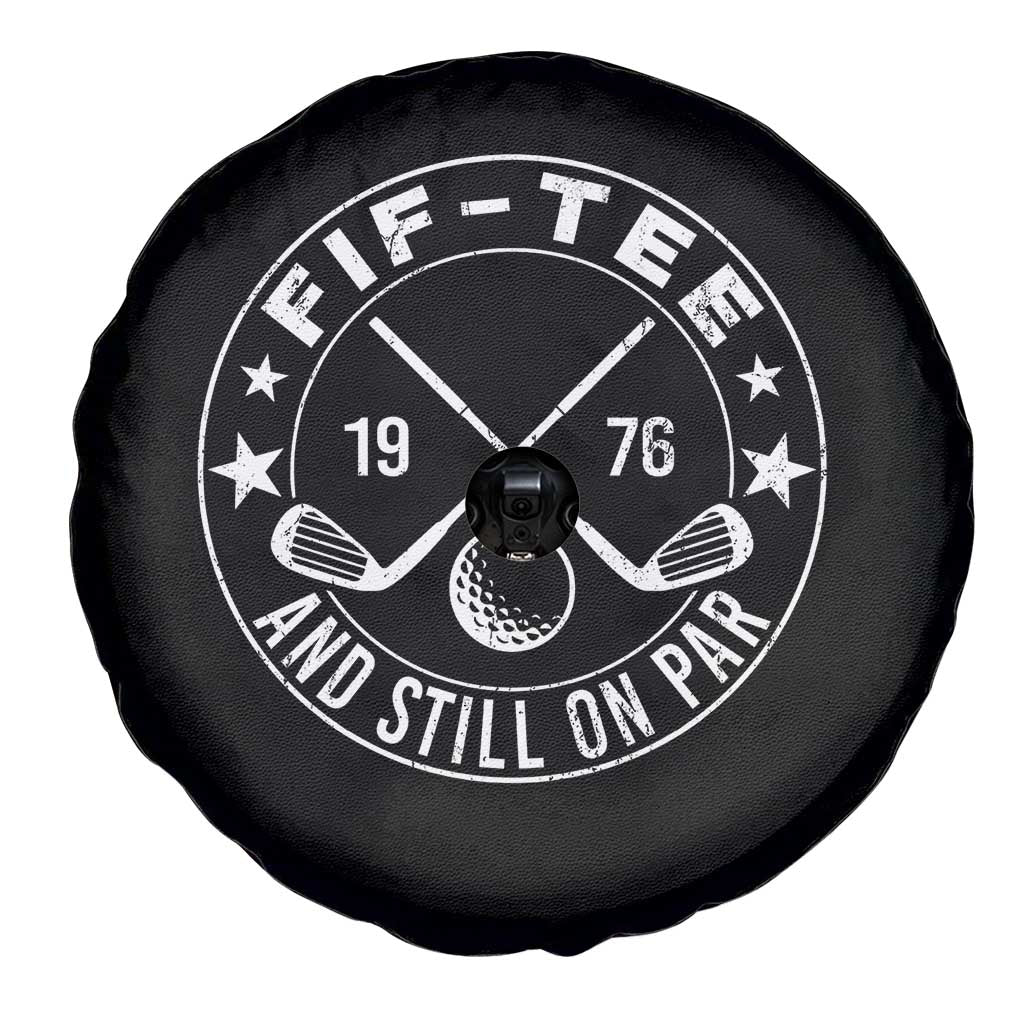 50th Birthday Golf Spare Tire Cover Vintage 1976 Fif Tee And Still On Par Golf Lover Gift