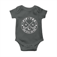 50th Birthday Golf Baby Onesie Vintage 1976 Fif Tee And Still On Par Golf Lover Gift