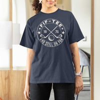50th Birthday Golf T Shirt For Women Vintage 1976 Fif Tee And Still On Par Golf Lover Gift