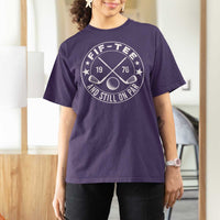50th Birthday Golf T Shirt For Women Vintage 1976 Fif Tee And Still On Par Golf Lover Gift