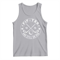 50th Birthday Golf Tank Top Vintage 1976 Fif Tee And Still On Par Golf Lover Gift