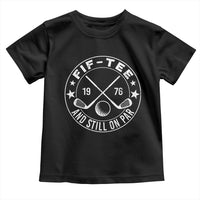 50th Birthday Golf Toddler T Shirt Vintage 1976 Fif Tee And Still On Par Golf Lover Gift