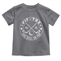 50th Birthday Golf Toddler T Shirt Vintage 1976 Fif Tee And Still On Par Golf Lover Gift
