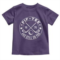 50th Birthday Golf Toddler T Shirt Vintage 1976 Fif Tee And Still On Par Golf Lover Gift