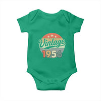 Vintage 1956 Baby Onesie 70 Year Old 70th Birthday Gifts
