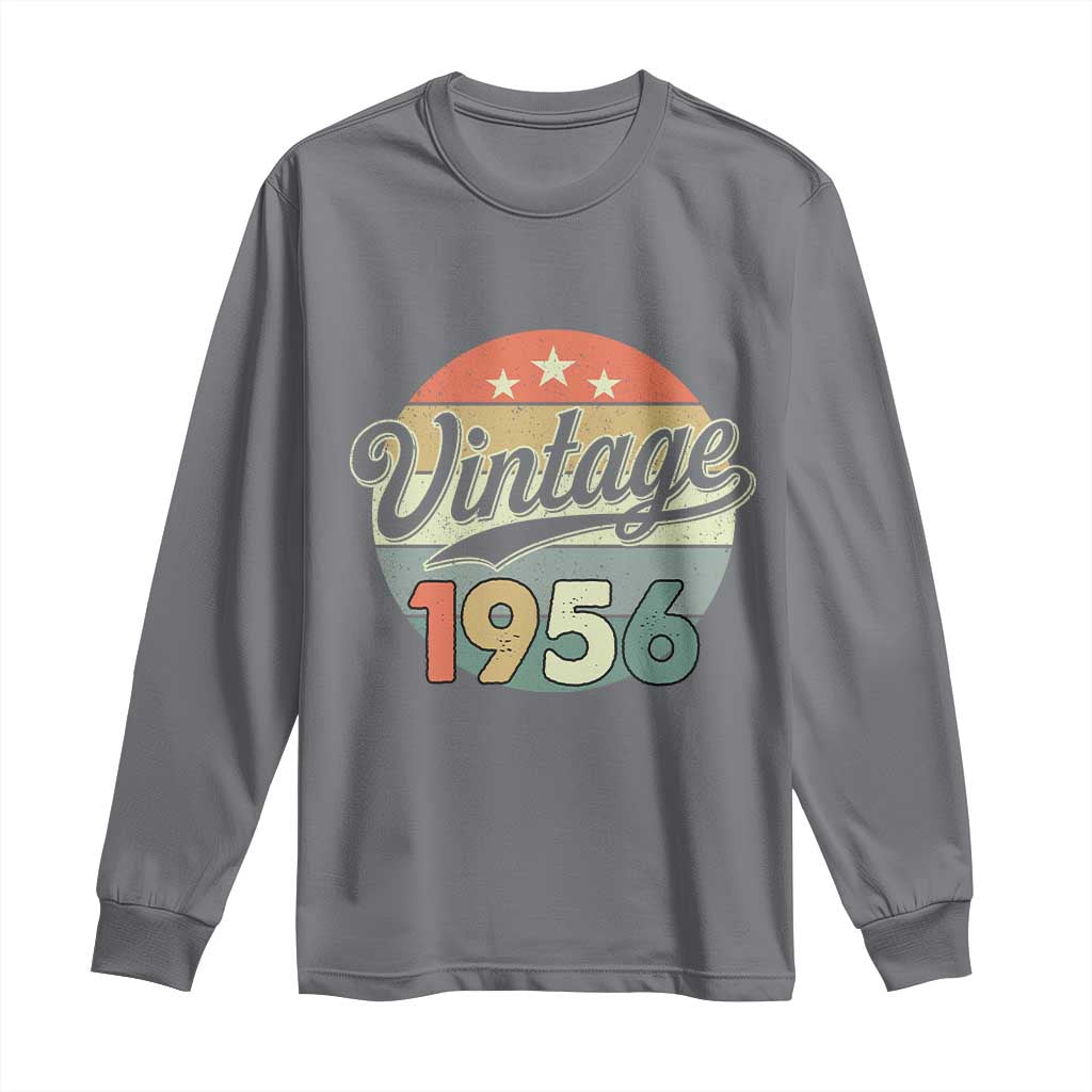 Vintage 1956 Long Sleeve Shirt 70 Year Old 70th Birthday Gifts