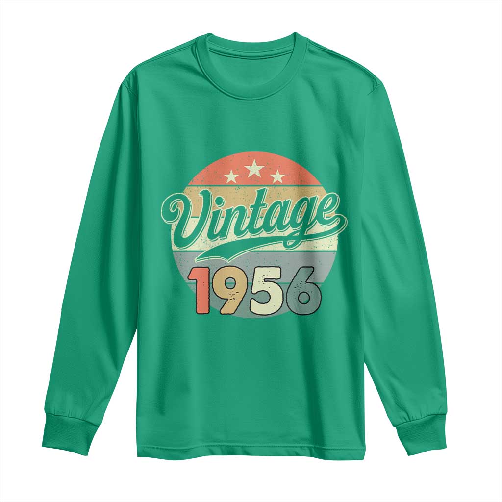 Vintage 1956 Long Sleeve Shirt 70 Year Old 70th Birthday Gifts